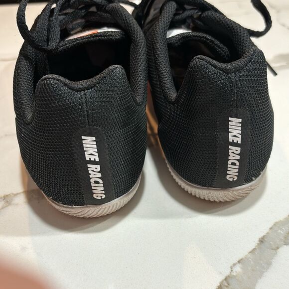Nike | Zoom Rival Black Track Running Shoes Outdoor Spikes 10.5 - Picture 6 of 9